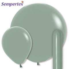 Sempertex Pastel Dusk Laurel Green