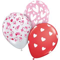 Hearts Balloons