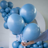 TUFTEX 17 inch TUFTEX GEORGIA BLUE Latex Balloons 17063-M