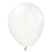 Kalisan 5 inch KALISAN STANDARD WHITE Latex Balloons 10523121-KL