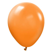 Kalisan 5 inch KALISAN STANDARD ORANGE Latex Balloons 10523201-KL