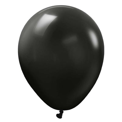 Kalisan 5 inch KALISAN STANDARD BLACK Latex Balloons 10523321-KL