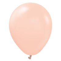 Kalisan 5 inch KALISAN PASTEL MATTE MACARON SALMON Latex Balloons 10530061-KL