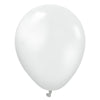 Kalisan 5 inch KALISAN METALLIC PEARL WHITE Latex Balloons 10570011-KL