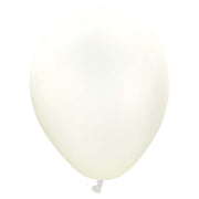 Kalisan 5 inch KALISAN RETRO WHITE Latex Balloons 10580181-KL