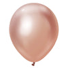 Kalisan 12 inch KALISAN MIRROR ROSE GOLD Latex Balloons 11250072-KL