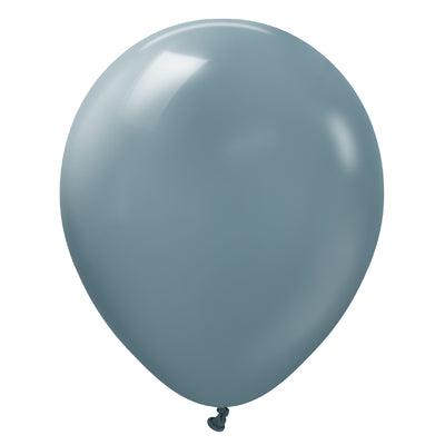 Kalisan 12 inch KALISAN RETRO DENIM BLUE Latex Balloons