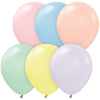 Kalisan 18 inch KALISAN PASTEL MATTE MACARON ASSORTED Latex Balloons 11830000-KL