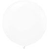 Kalisan 24 inch KALISAN CRYSTAL CLEAR TRANSPARENT Latex Balloons 12423336-KL