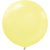 Kalisan 24 inch KALISAN PASTEL MATTE MACARON YELLOW Latex Balloons 12430056-KL