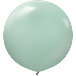 Kalisan 36 inch KALISAN RETRO WINTER GREEN Latex Balloons 13680076-KL