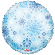 18 inch SNOWFLAKES PATTERN