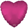 18 inch HEART - MATTE HOT PINK