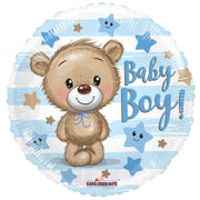 18 inch BABY BOY BEAR GELLIBEAN