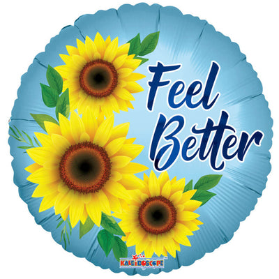 18 inch FEEL BETTER SUNFLOWERS MATTE