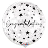 18 inch CONGRATULATIONS STARS GELLIBALL