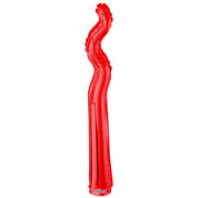 14 inch KURLY ZIG ZAG - RED