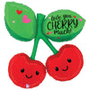 Betallic 37 inch LOVE YOU CHERRY MUCH CHERRIES Foil Balloon 25425P-B-P