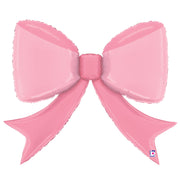 Betallic 41 inch PRETTY PINK BOW Foil Balloon 25439P-B-P