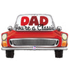 Betallic 30 inch CLASSIC DAD CAR Foil Balloon 25443P-B-P