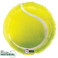 Betallic 18 inch TENNIS BALL Foil Balloon 26466P-B-P