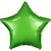 Anagram 19 inch STAR - METALLIC GREEN Foil Balloon 30557-02-A-U