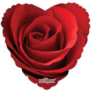 18 inch CLASSIC ROSE HEART