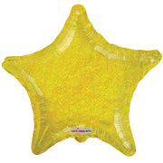 22 inch STAR - HOLOGRAPHIC GOLD