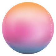 Party Brands 3D SPHERE - SATIN OMBRE LILAC PURPLE & PEACH Foil Balloon 400142-PB-U