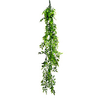 Party Brands 33 inch HANGING GREENERY BUSH Silk Flowers 401299-PB