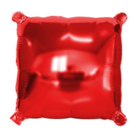 Party Brands 12 inch SQUARE DECO WALL PANEL - RED Foil Balloon 401449-PB-U