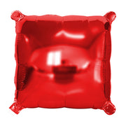 Party Brands 12 inch SQUARE DECO WALL PANEL - RED Foil Balloon 401449-PB-U