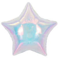 Party Brands 19 inch IRIDESCENT STAR Foil Balloon 401451-PB-P