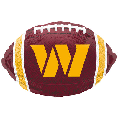 17 inch WASHINGTON COMMANDERS FOOTBALL TEAM COLORS