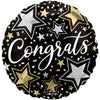 Anagram 18 inch CONGRATS STARS Foil Balloon 46972-01-A-P