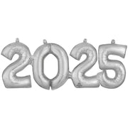 Anagram 23 inch 2025 BLOCK PHRASE - SILVER (AIR-FILL ONLY) Foil Balloon 47277-01-A-P