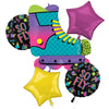 Anagram 90S PARTY BOUQUET Balloon Bouquet 47408-01-A-P