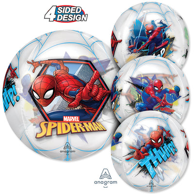 Anagram 16 inch SPIDERMAN ORBZ Foil Balloon 47431-01-A-P