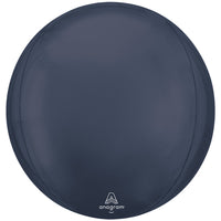 Anagram 16 inch SATIN TRUE NAVY ORBZ Foil Balloon 47524-01-A-P