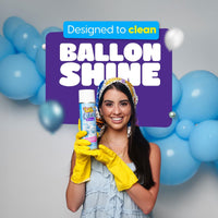 Shiny Fiesta PARTY CLEAN 14oz BALLOON SHINE REMOVER - LEMON SCENT Latex Shining Solutions 4910-SF