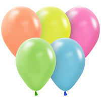 Sempertex 5 inch SEMPERTEX NEON ASSORTMENT Latex Balloons 51050-B