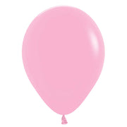 Sempertex 5 inch SEMPERTEX FASHION BUBBLE GUM PINK Latex Balloons 51074-B