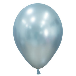 Sempertex 5 inch SEMPERTEX SILK ARCTIC BLUE Latex Balloons 51537-B