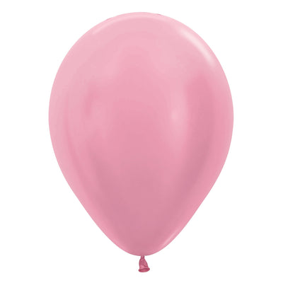 Sempertex 11 inch SEMPERTEX PEARL PINK Latex Balloons 53062-B