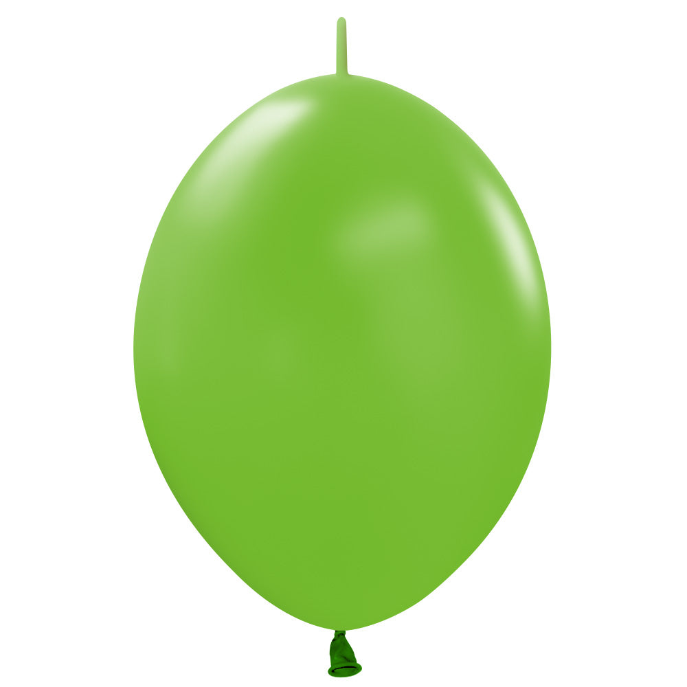 Sempertex 6 inch SEMPERTEX LINK-O-LOON DELUXE KEY LIME GREEN Latex Balloons 54625-B