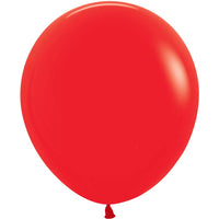 Sempertex 18 inch SEMPERTEX FASHION RED Latex Balloons 55012-B