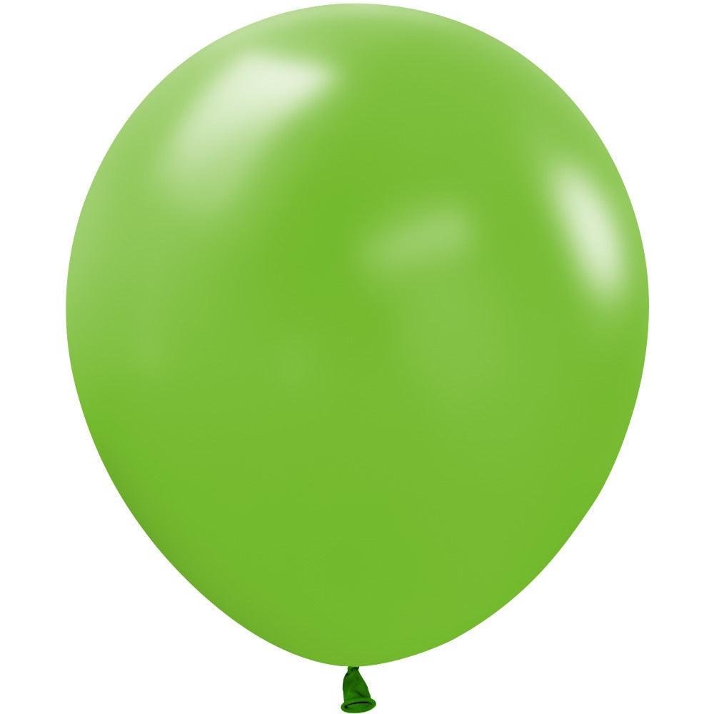 Sempertex 18 inch SEMPERTEX DELUXE KEY LIME GREEN Latex Balloons 55025-B