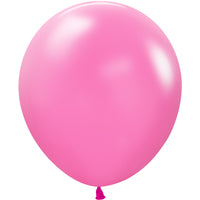 Sempertex 18 inch SEMPERTEX NEON MAGENTA Latex Balloons 55059-B