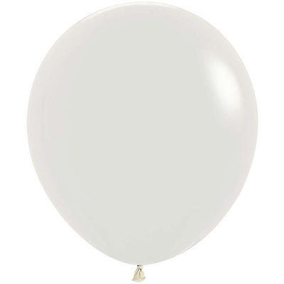 Sempertex 18 inch SEMPERTEX PASTEL DUSK CREAM Latex Balloons 55508-B