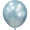 Sempertex 18 inch SEMPERTEX SILK ARCTIC BLUE Latex Balloons 55537-B